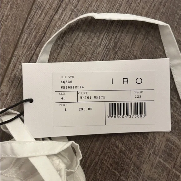 IRO Miraya Embroidered Eyelet Top - Picture 5 of 7